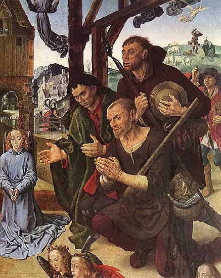 Hugo van der Goes The Adoration of the Shepherds Spain oil painting art